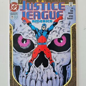 JUSTICE LEAGUE America #75 Jun 1993 DC Comics Destiny's Hand Part IV VF/NM